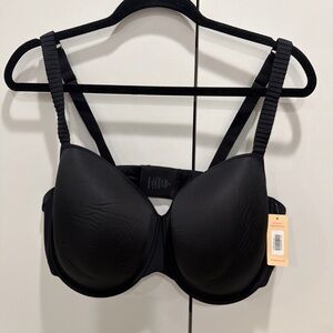 ThirdLove 42F 24/7Classic T Shirt Bra Padded Everyday Underwire Wired Black